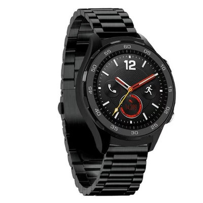 全館免運 三星s3手錶錶帶22mm華為Watch 2表帶HUAWEI WATCH手表不銹鋼手腕帶金屬18mm手表表帶20
