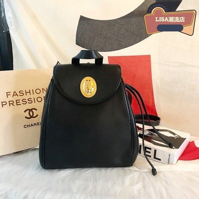 Christian Dior vintage leather backpack bag Dior 全皮後背包