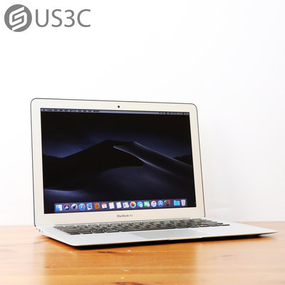 【US3C-板橋店】【一元起標】公司貨 2014年初 Apple MacBook Air 13吋 i5 1.4G 4G 128G 銀 二手筆電 蘋果筆電