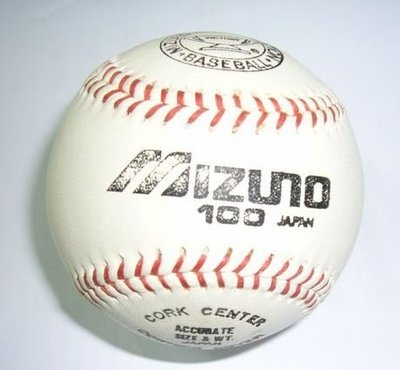棒球天地--超級絕版--全新絕版MIZUNO BOH-100日本職業比賽用球..