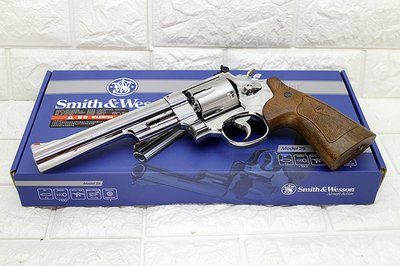 [01] UMAREX Smith &amp; Wesson M29 6.5吋 左輪 CO2槍 銀 ( 左輪槍BB槍BB彈玩具槍