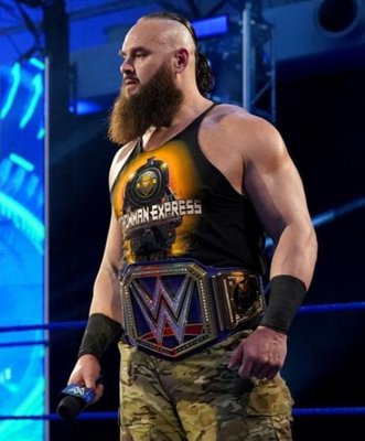 [美國瘋潮]正版WWE Braun Strowman Express T-shirt 黑羊特快車最新款衣服預購中