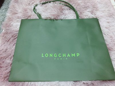 LONGCHAMP手提袋 禮品袋 禮盒袋 原廠 紙袋