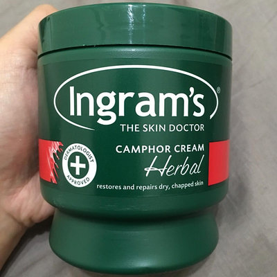 現貨 Ingram's 南非 綠色 草本 護膚霜/護手霜 450ml。原廠原裝進口