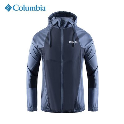 亞軒潮店 潮款現出Columbia 哥侖比亞防曬衣男2022新款長袖薄款防紫外線冰絲皮膚風衣外套上衣