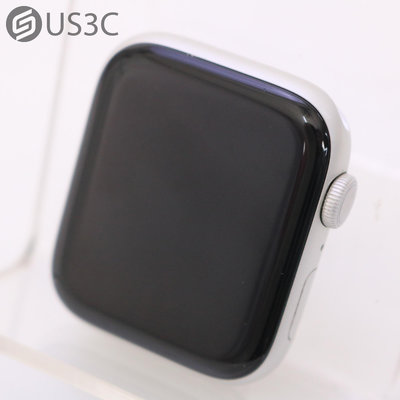 【US3C-高雄店】【一元起標】台灣公司貨 Apple Watch 6 44mm GPS版 銀色 鋁合金錶殼 蘋果手錶 運動模式偵測 血氧濃度感測器 智慧手錶
