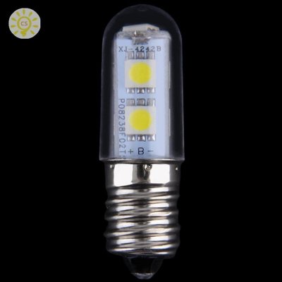 LED工作燈 純 暖白色冰箱燈泡燈AC 110V E14 1W 7 LED 5050 SMD clickstorevip