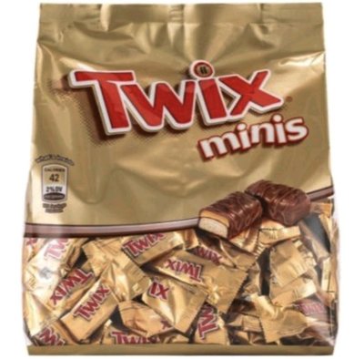 Twix mini  特趣 迷你 焦糖脆餅 巧克力 1177g/1包
