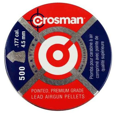 ((( 變色龍 ))) Crosman 4.5mm 圓尖 空氣槍用鉛彈 喇叭彈
