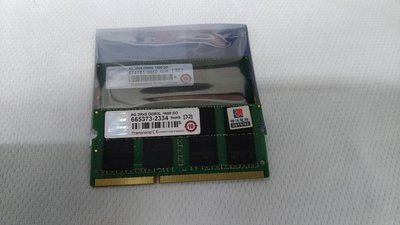 出售  創見   Transcend 筆電 終身保固  DDR3   8G   2支16G   共2000元.....