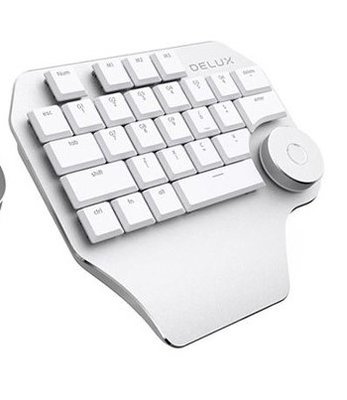 DeLUX T11 繪圖鍵盤 輕鬆快捷 Designer 設計師鍵盤(PC/MAC)鍵盤 設計師鍵盤 繪圖好幫手