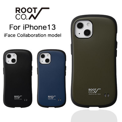 iPhone 13 (6.1 吋、2顆鏡頭)｜ROOT CO. x iFace 軍規防摔保護殼 喵之隅