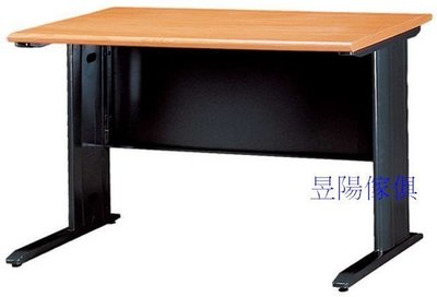 『昱陽傢俱』辦公桌CDM 160*70cm(空桌)/木紋/黑色/工作桌/全新/桃園以北免運費
