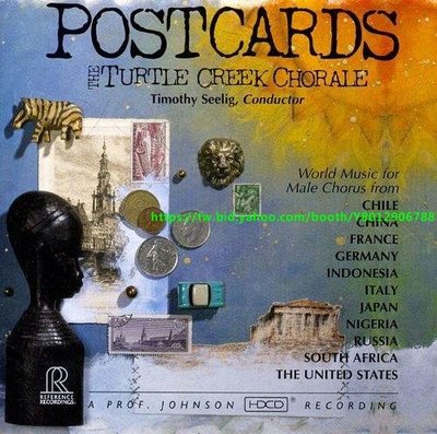 龜溪合唱團 明信片 POSTCARDS / The Turtle Creek Chorale CD