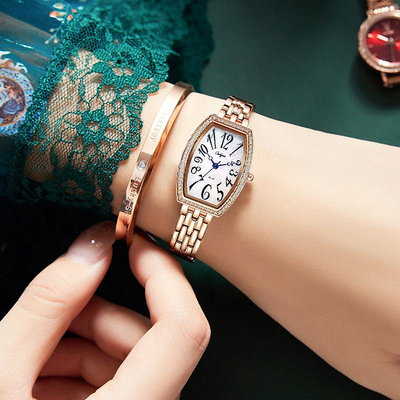 熱銷 情人節禮物奧利尼手錶腕錶女送女生輕奢品牌小方錶小眾氣質防水手錶腕錶369 WG047
