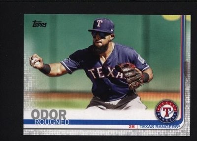 2019 Topps Series 2 #511 Rougned Odor - Texas Rangers