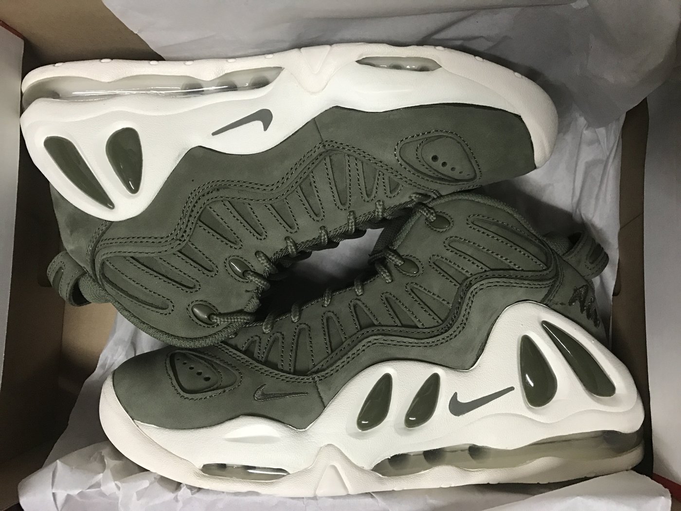 慧眼Z │ NIKE AIR MAX UPTEMPO 97 全氣墊 綠 PIPPEN 絕版水滴 399207-300