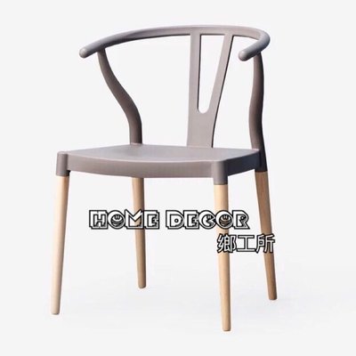 HomeDecor鄉工所 工業風家具 椅子 餐椅 塑膠椅 木椅 靠背椅 美式鄉村復古LOFT北歐歐式法式咖啡廳 IKEA