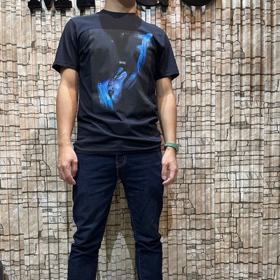 HUGO BOSS 深海藍蛇圓領短袖T恤 黑色 S M L XL 2XL 3XL商品均為正品 實體店面賣家歡迎店內選