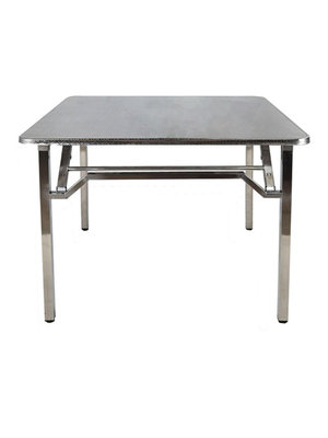 廠家出貨折疊桌子小型304不銹鋼折疊桌簡易餐桌不擋腳電腦學習桌子正方形