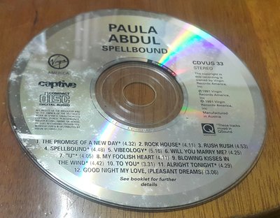 Paul Abdul--Spellbound --no ifpi/2手