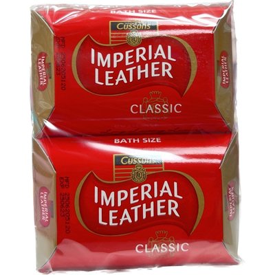 IMPERIAL LEATHER 帝王肥皂115g 4入裝【禾宜藥局】