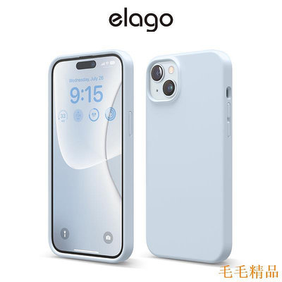 毛毛精品[elago] iPhone 15 Plus Liquid 矽膠手機殼 (適用 iPhone 15 Plus)