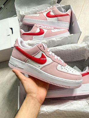 Nike Air Force 1 Low Valentines Day 情人節 愛心 女款DD3384-600