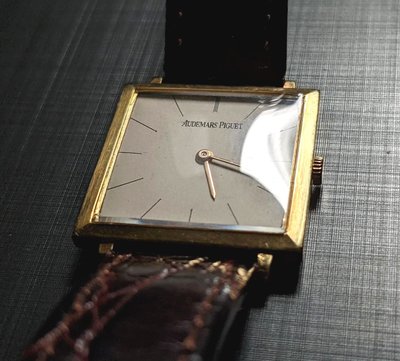MOTAFISH Audemars Piguet 愛彼 AP vintage 手上鍊腕錶 全原裝 18K黃金錶殼 錶況優