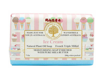 岡山戀香水~澳洲 W&L植物精油香皂-冰淇淋 200g~優惠價:149元