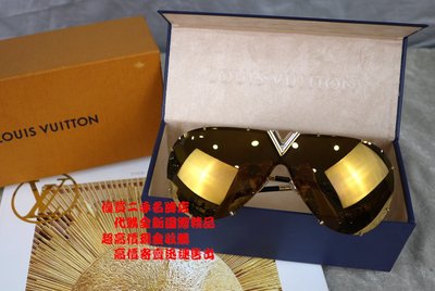 優買二手名牌店 LV Z0896W 新款 金屬LOGO 特殊 類無框 中性款 太陽眼鏡 墨鏡 新款特價 不要錯過喔