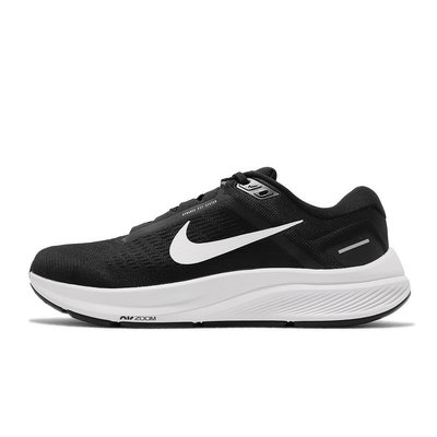 Nike 慢跑鞋 Air Zoom Structure 24 黑 白 男鞋 運動鞋 【ACS】 DA8535-001