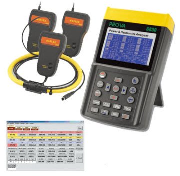 【米勒線上購物】電力品質分析儀 PROVA 6830A-1 電力品質分析儀+6801 (100A)