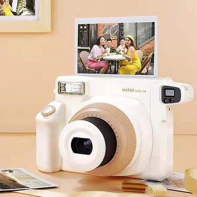 富士 instax WIDE 300 寬幅相機套餐含拍立得相紙 5寸  一次成像