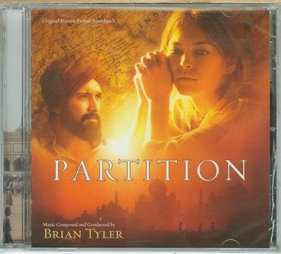[原聲帶]-"悲戀印巴(Partition)"- Brian Tyler(03),全新美版