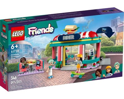 現貨 樂高 LEGO Friends 好朋友系列 41728 心湖城市區餐館 全新未拆 原廠正版貨