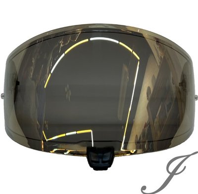 《JAP》OGK KABUTO 空氣刀5 AEROBLADE-5 全罩帽專用 電鍍金 安全帽原廠鏡片