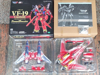 現貨 二手 ARCADIA 1/60 VF-19改 再販版 熱氣巴薩拉 火焰炸彈 超時空要塞7 Macross7 非萬代DX超合金