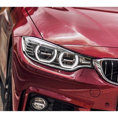 【JR佳睿精品】BMW 寶馬 4 系列 F32 14-UP 鍍鉻大燈框 前燈框 頭燈 飾條 裝飾 配件 改裝 台灣製