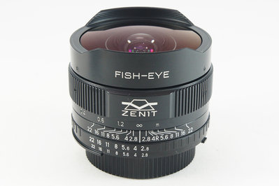 **日光銀鹽** 最新版 蘇聯魚眼 Zenitar MC 16mm F2.8 Fisheye 全新 Nikon接環