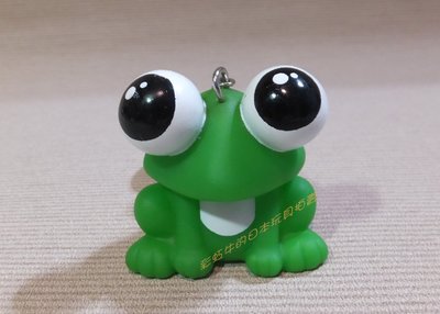 D06可愛 青蛙 軟膠公仔鑰匙圈 塑膠公仔