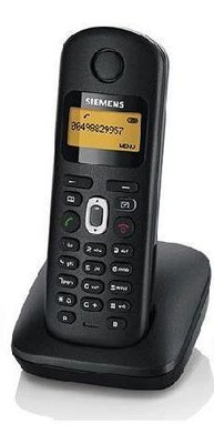 西門子 SIEMENS Gigaset  DECT數位無線電話 話機 單子機 黑色 (AL180)只有擴充子機 無充電座