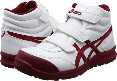 『東西賣客』【預購2週內到】知名品牌asics防滑 安全鞋/工作鞋 CP302 (紅白款)JSAA標準認證