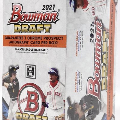 全新現貨] 2021 Topps Bowman Draft Asia Edition Box 全新未拆卡盒