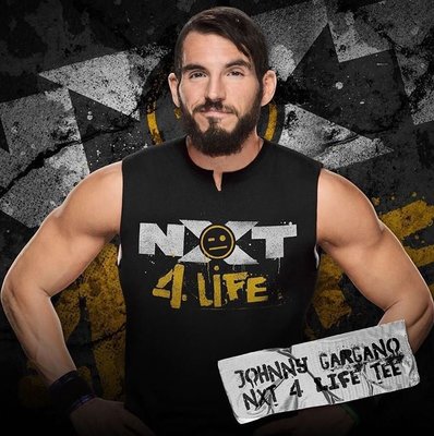 [美國瘋潮]正版 WWE Johnny Gargano NXT 4 Life T-shirt NXT態度精神款衣服預購中