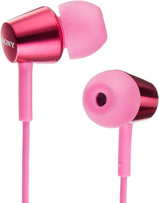 平廣 送袋 SONY MDR-EX155 耳道式 耳機 粉紅色 PI