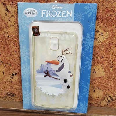 三星 Note3 N900 迪士尼正版 冰雪奇緣 哈囉 雪寶 Olaf 手機殼 TPU 軟殼