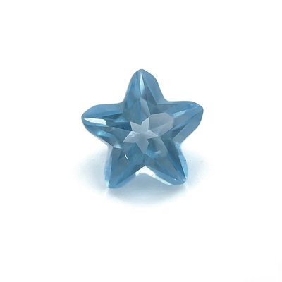 藍色天然拓帕石(Blue Topaz)裸石0.93ct [基隆克拉多色石Y拍]