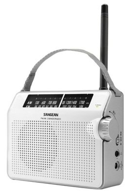 山進 SANGEAN PR-D6 FM/AM 二波段復古 數位液晶顯示充電收音機 【公司貨】