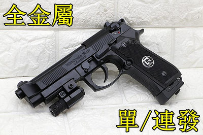 [01] iGUN M9A1 貝瑞塔 手槍 CO2槍 紅雷射 連發版 MC M9 M92 Beretta AIRSOFT 生存遊戲